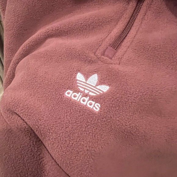 NWT adidas Originals half zip - Picture 3 of 7